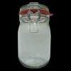 Drahtbügelglas weiß 1,1 L