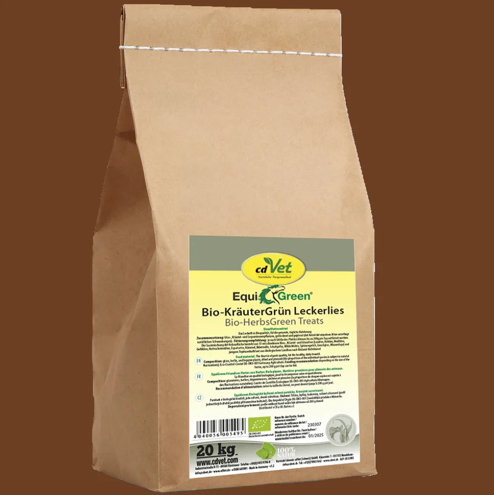 EquiGreen Bio-KräuterGrün Leckerlis 20 kg