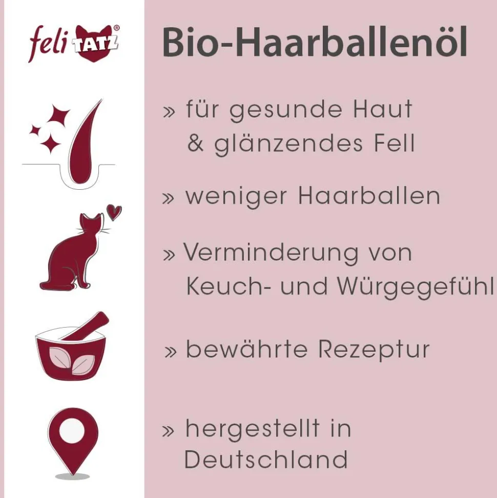 feliTATZ Bio-HaarballenÖl 50 ml