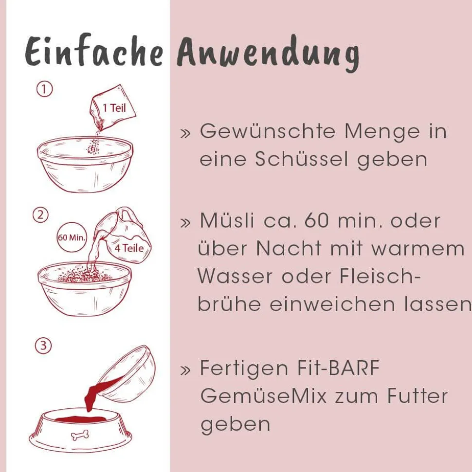 Fit-BARF GemüseMix 450 g -sorbe-