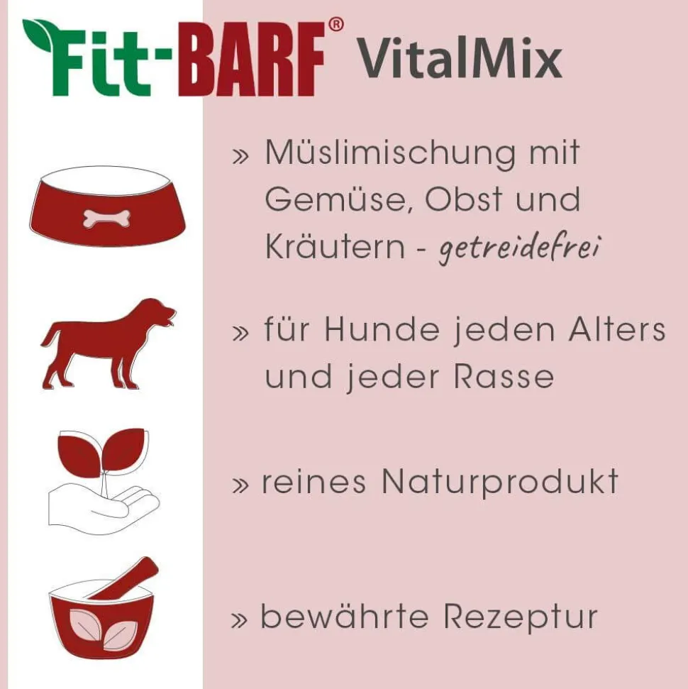 Fit-BARF VitalMix 450 g -sorbe-