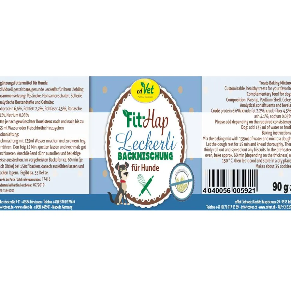 Fit-Hap Backmischung getreidefrei 90 g