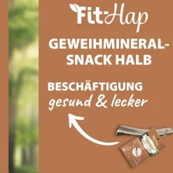 Fit-Hap Geweihmineral-Snack halb M (80-120 g)