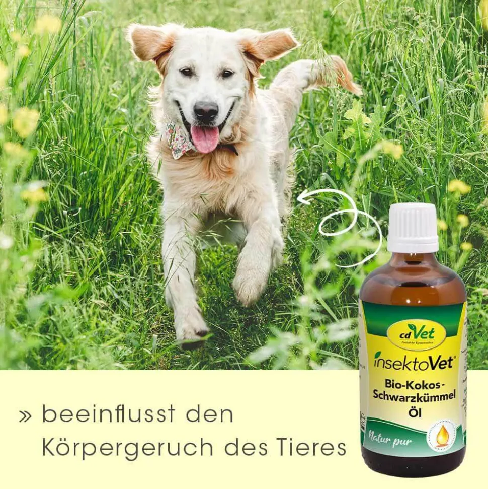 insektoVet Bio-Kokos-Schwarzkümmel-Öl 100 ml