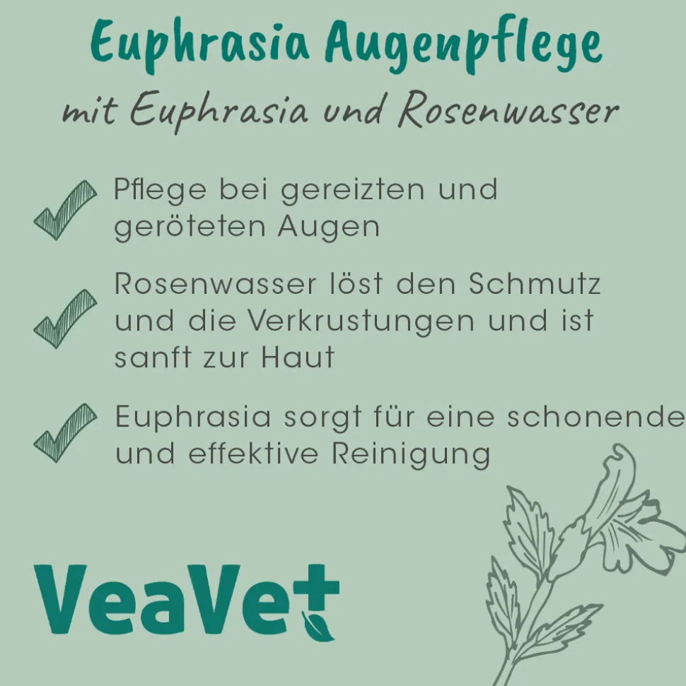 VeaVet Euphrasia Augenpflege 20 ml