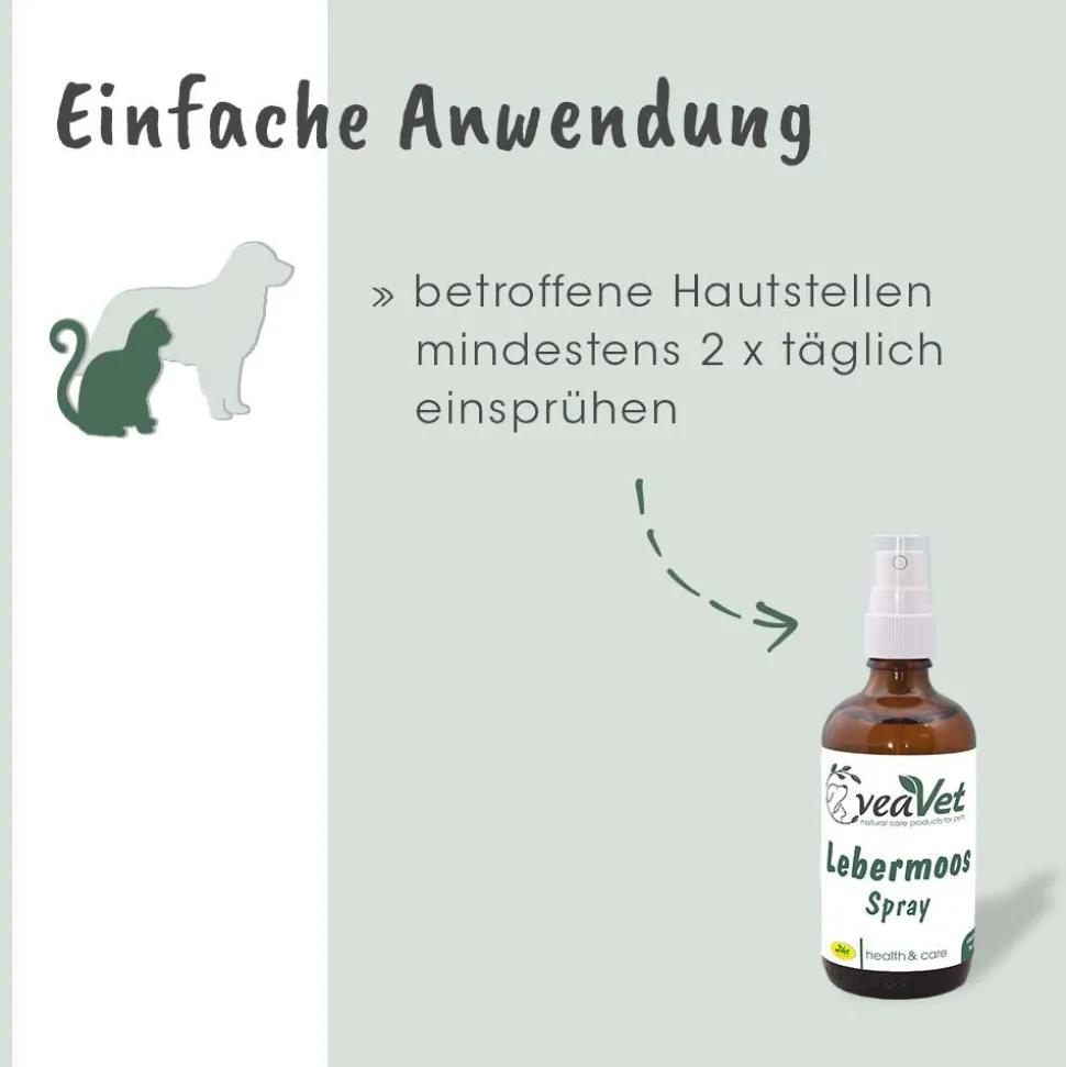 VeaVet Lebermoos Spray 20 ml