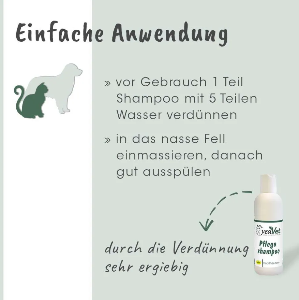VeaVet Pflegeshampoo 25 ml